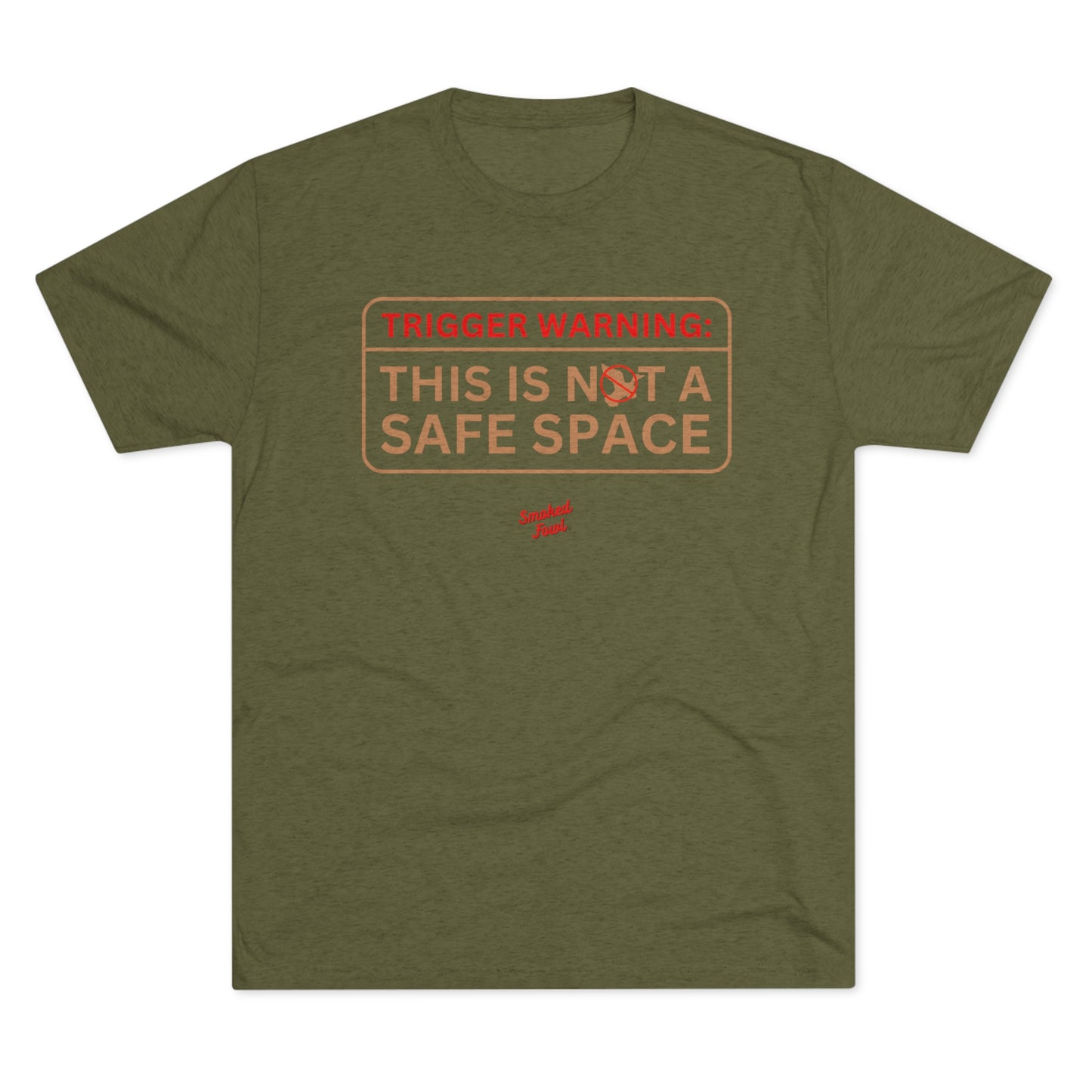 TRIGGER WARNING Tee (Red/Tan Versions)