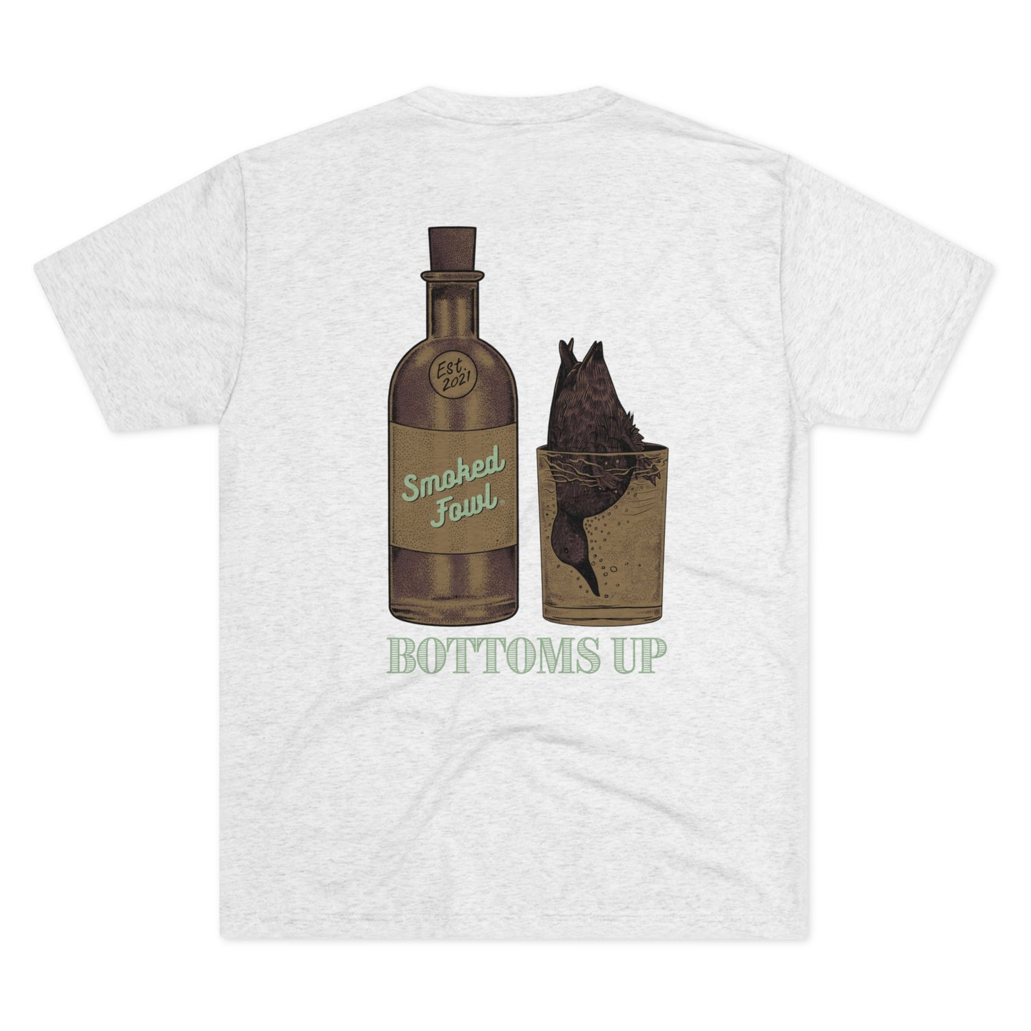 Bottoms Up Tee (Multiple Colors)