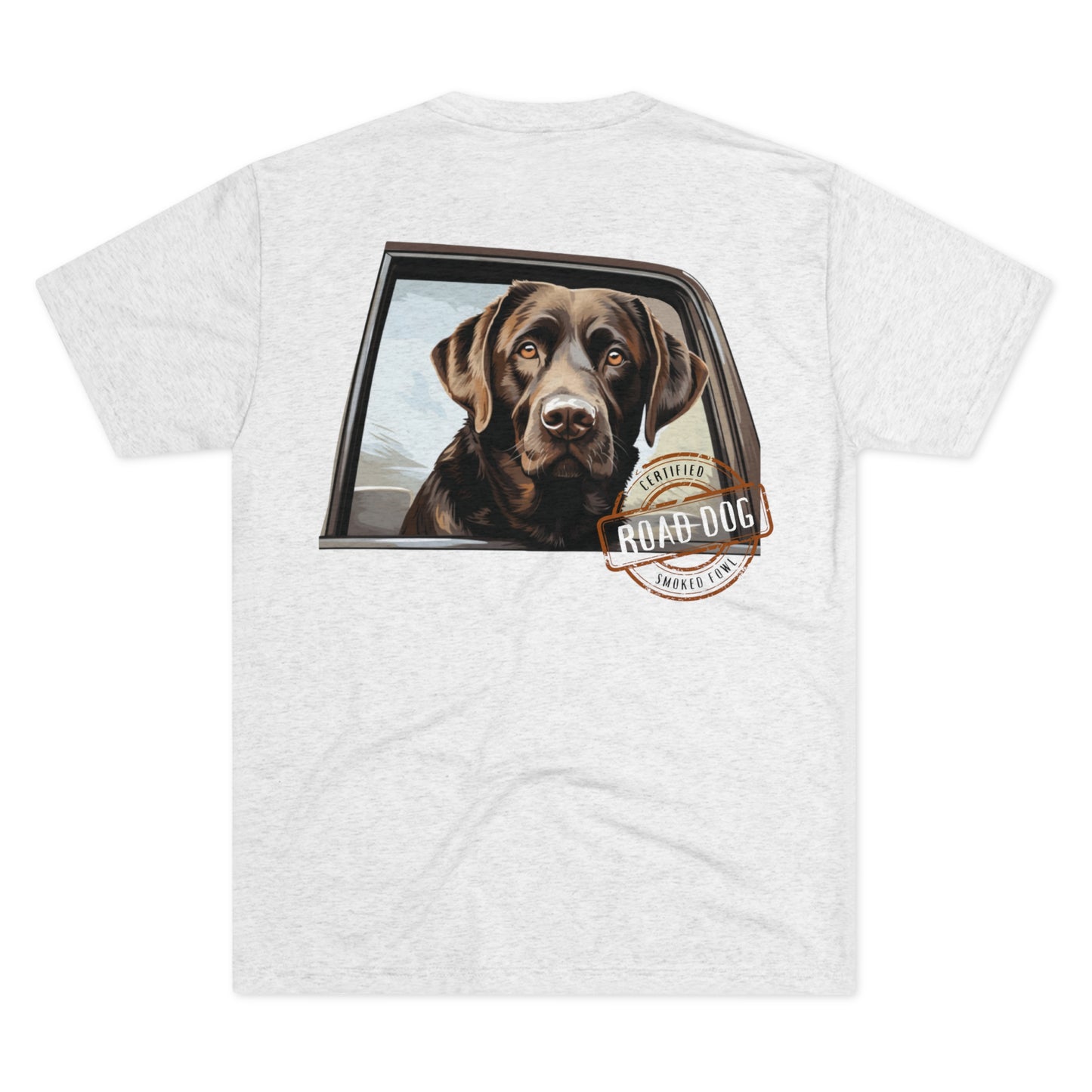 Road Dog Tee (Chocolate Lab Versions)