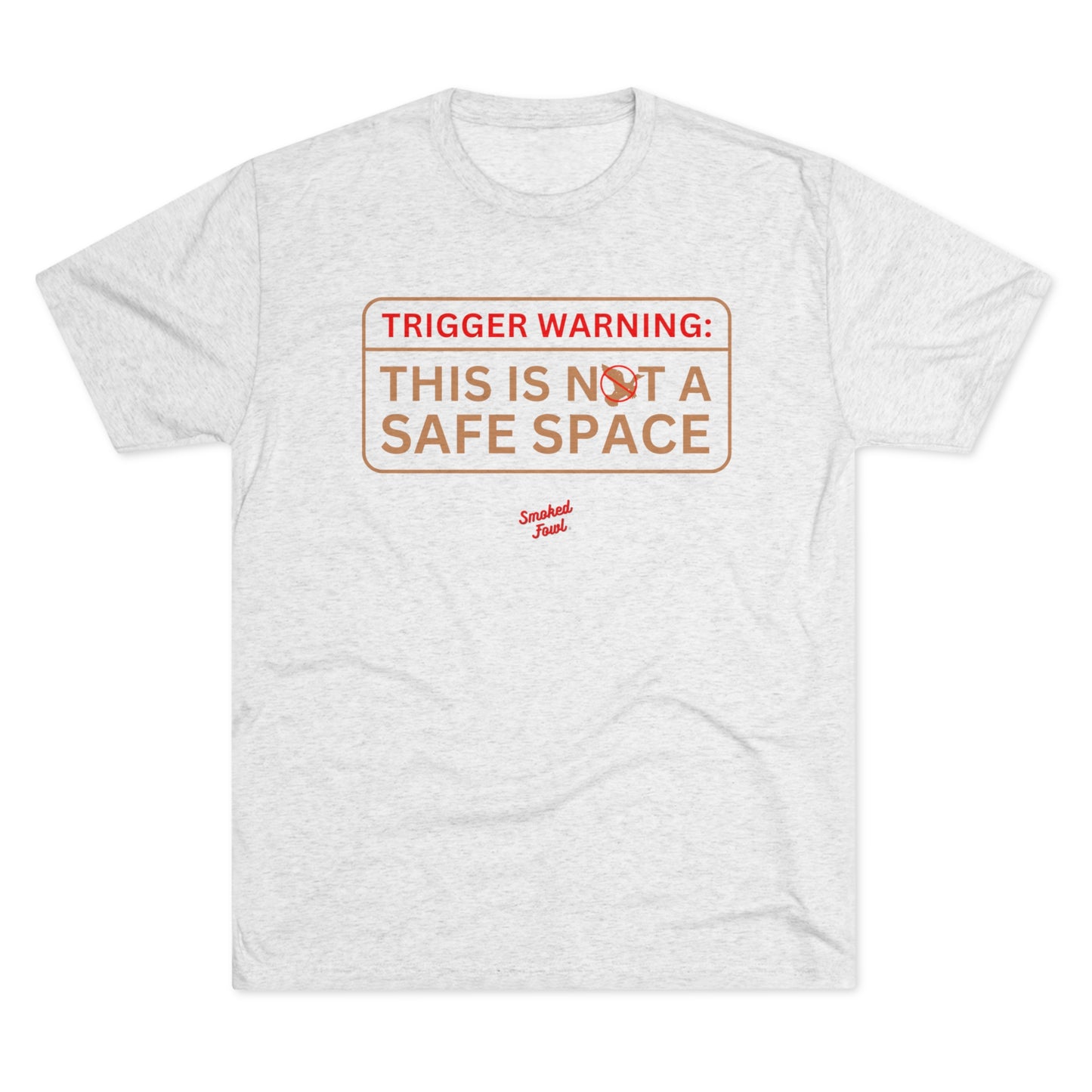 TRIGGER WARNING Tee (Red/Tan Versions)