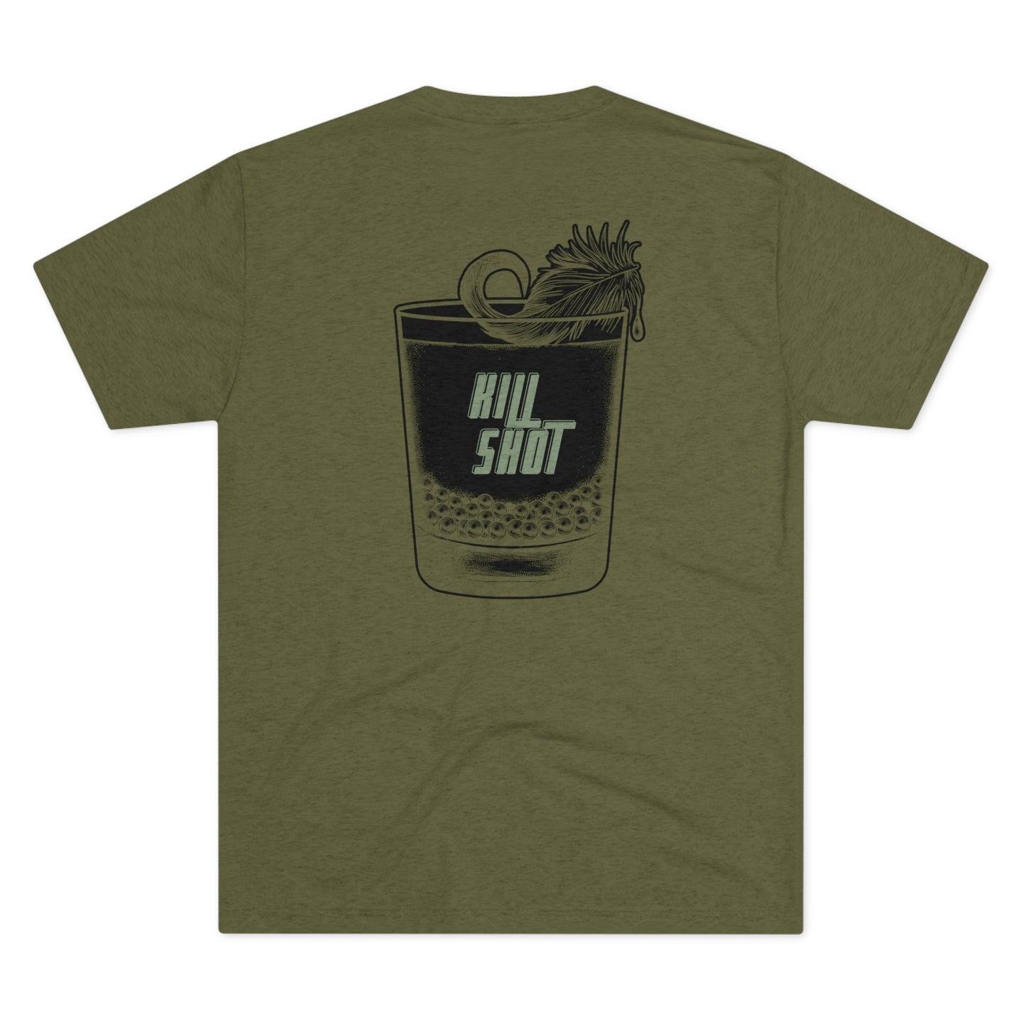 Kill Shot Tee (Green Mallard Curl Versions)