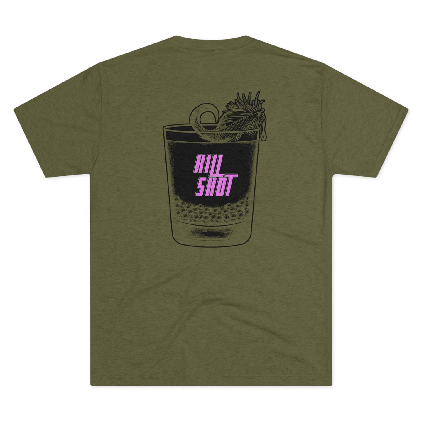 Kill Shot Tee (Pink Mallard Curl Versions)