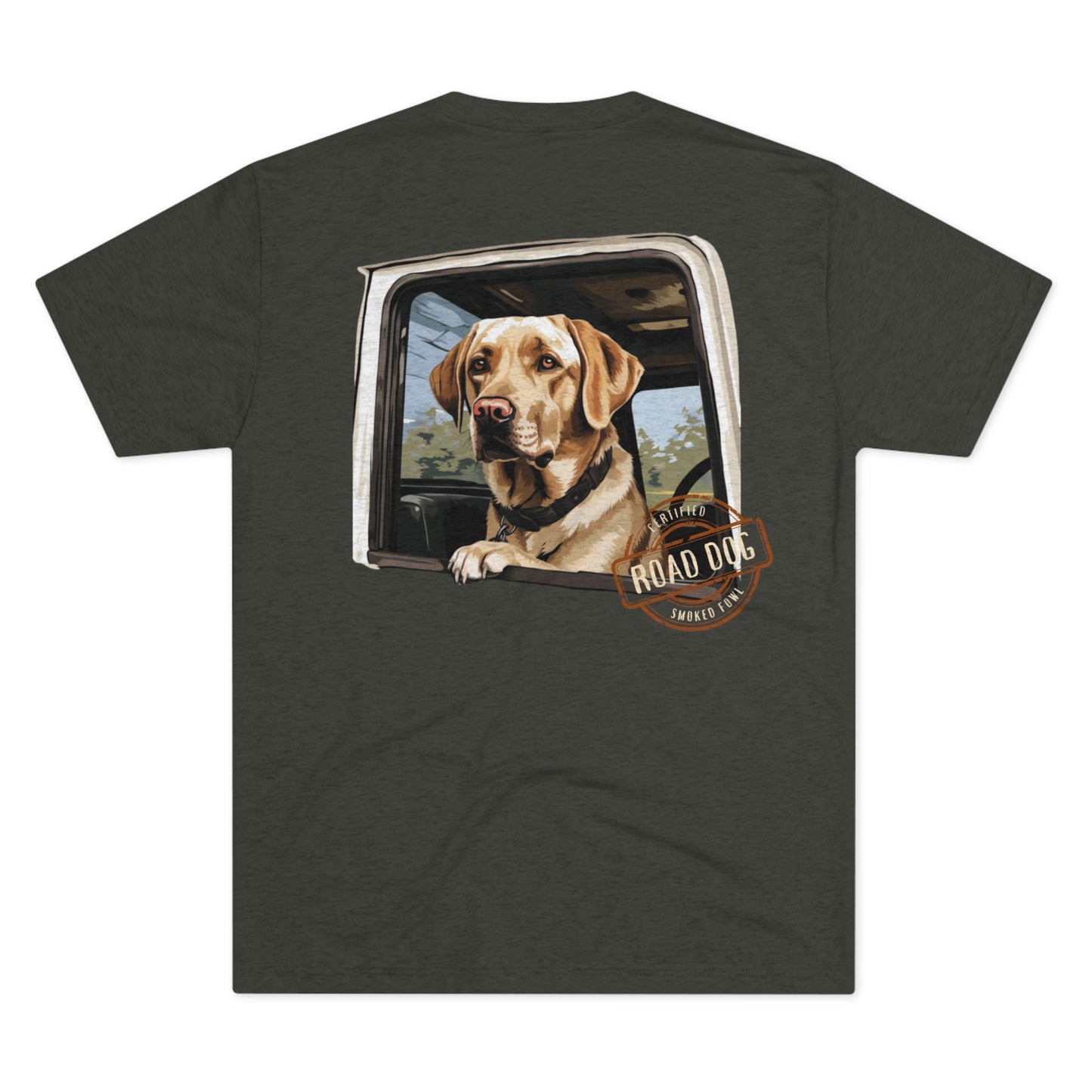 Road Dog Tee (Yellow Lab Versions)