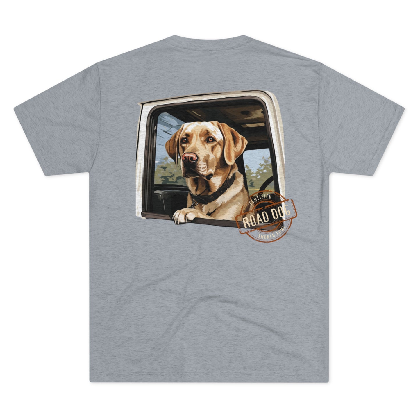 Road Dog Tee (Yellow Lab Versions)