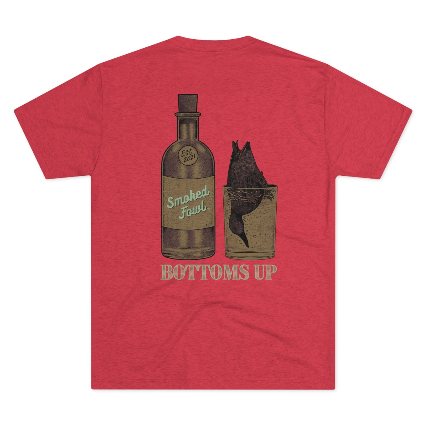 Bottoms Up Tee (Multiple Colors)