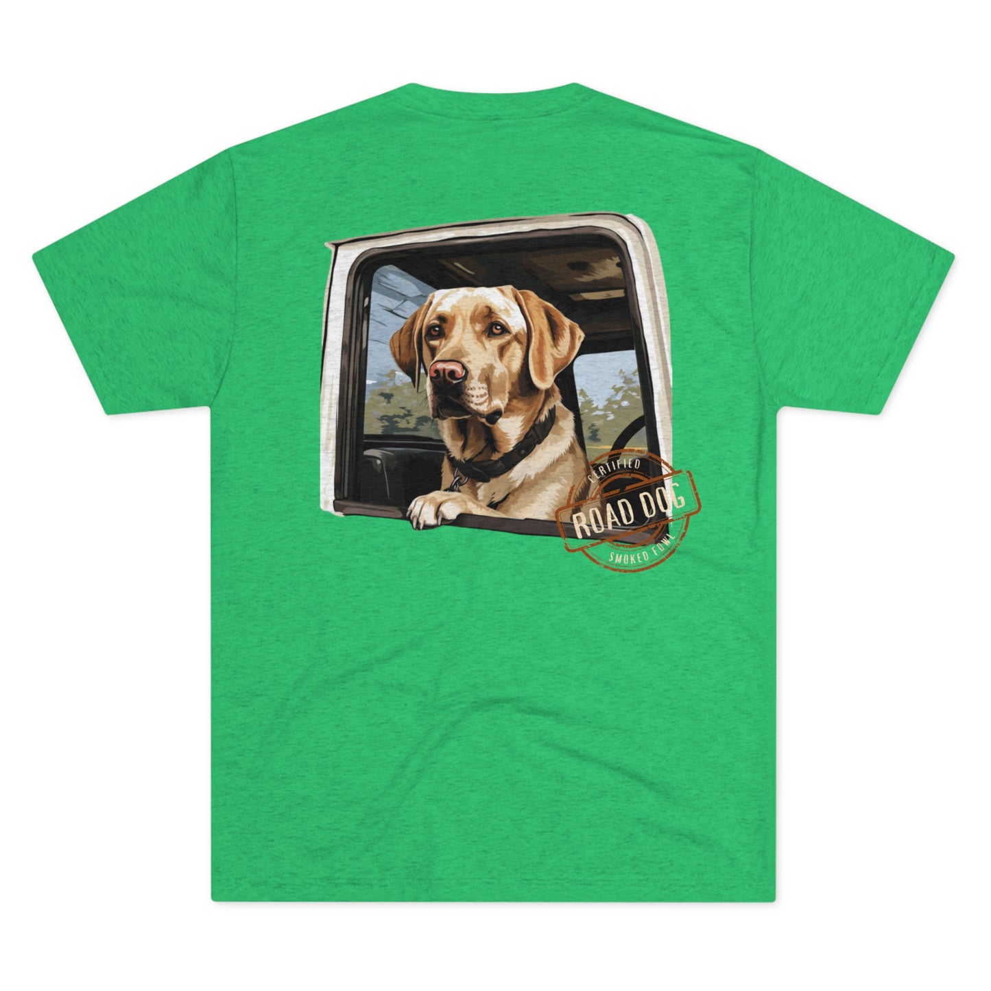 Road Dog Tee (Yellow Lab Versions)