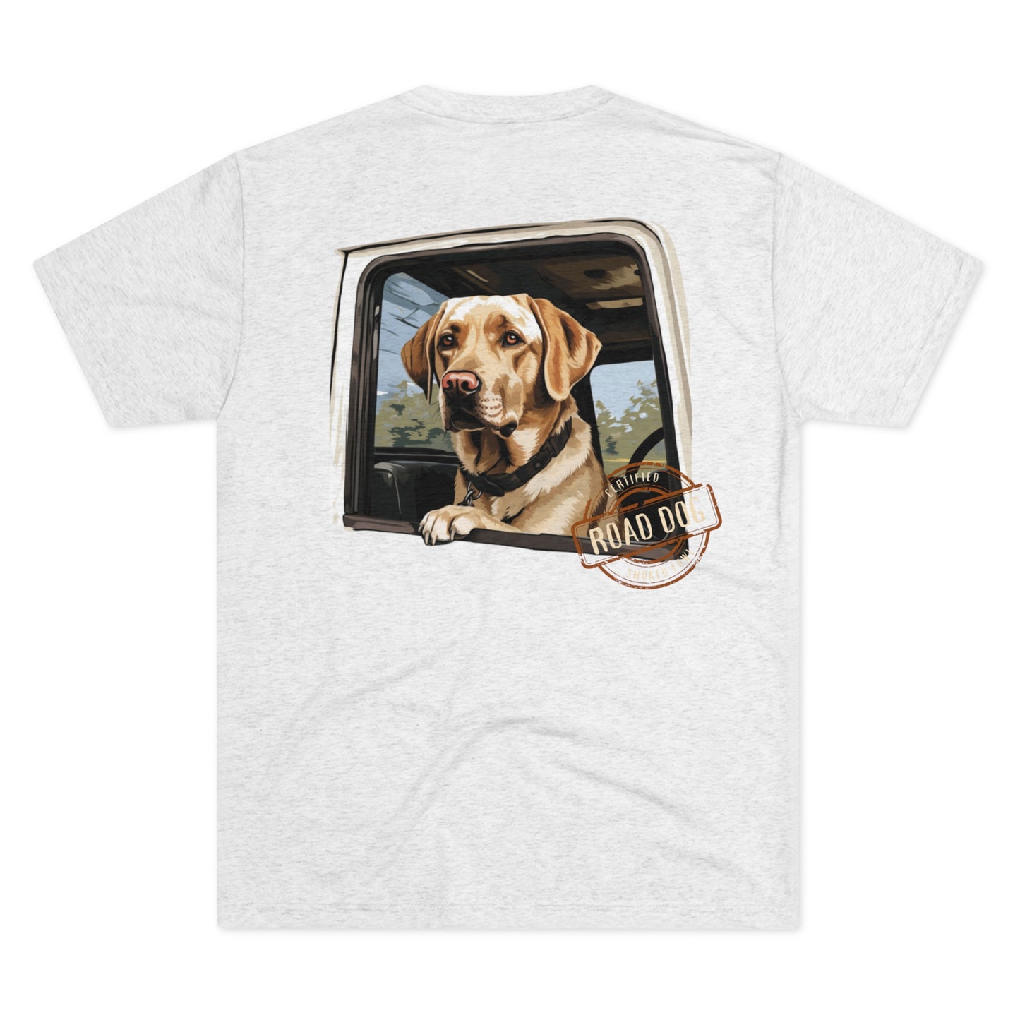 Road Dog Tee (Yellow Lab Versions)