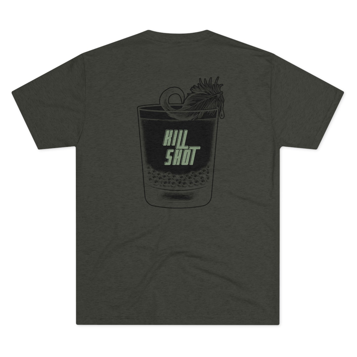 Kill Shot Tee (Green Mallard Curl Versions)