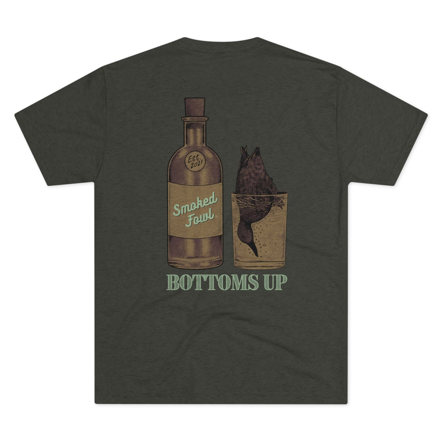 Bottoms Up Tee (Multiple Colors)